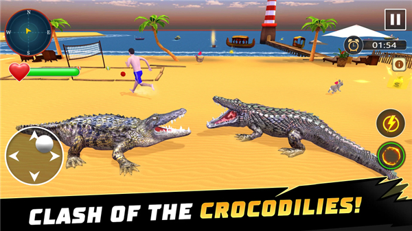 Animal Crocodile Attack Sim screenshot7