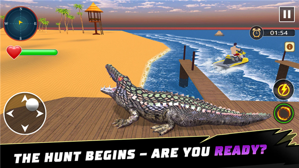Animal Crocodile Attack Sim screenshot6