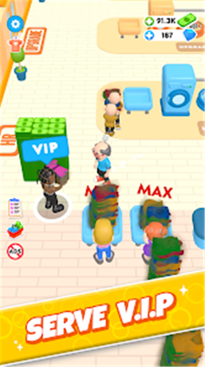Laundry Rush - Idle Game screenshot7