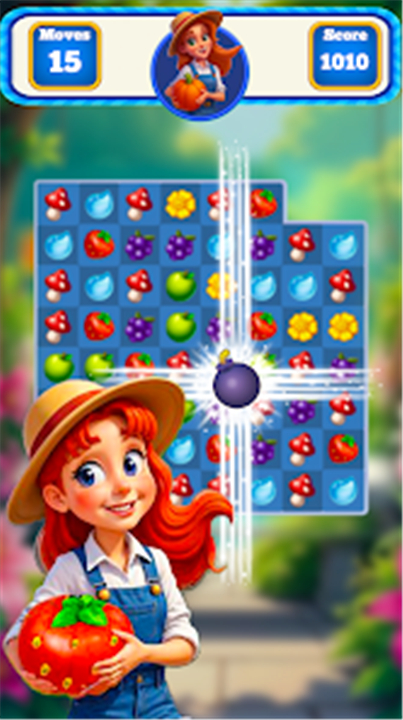 Fruit Paradise: Match 3 Puzzle screenshot4