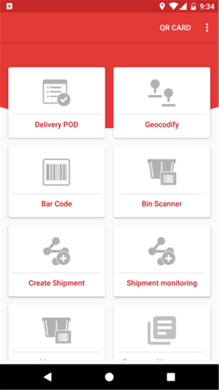UNIGIS X Deliveries screenshot2