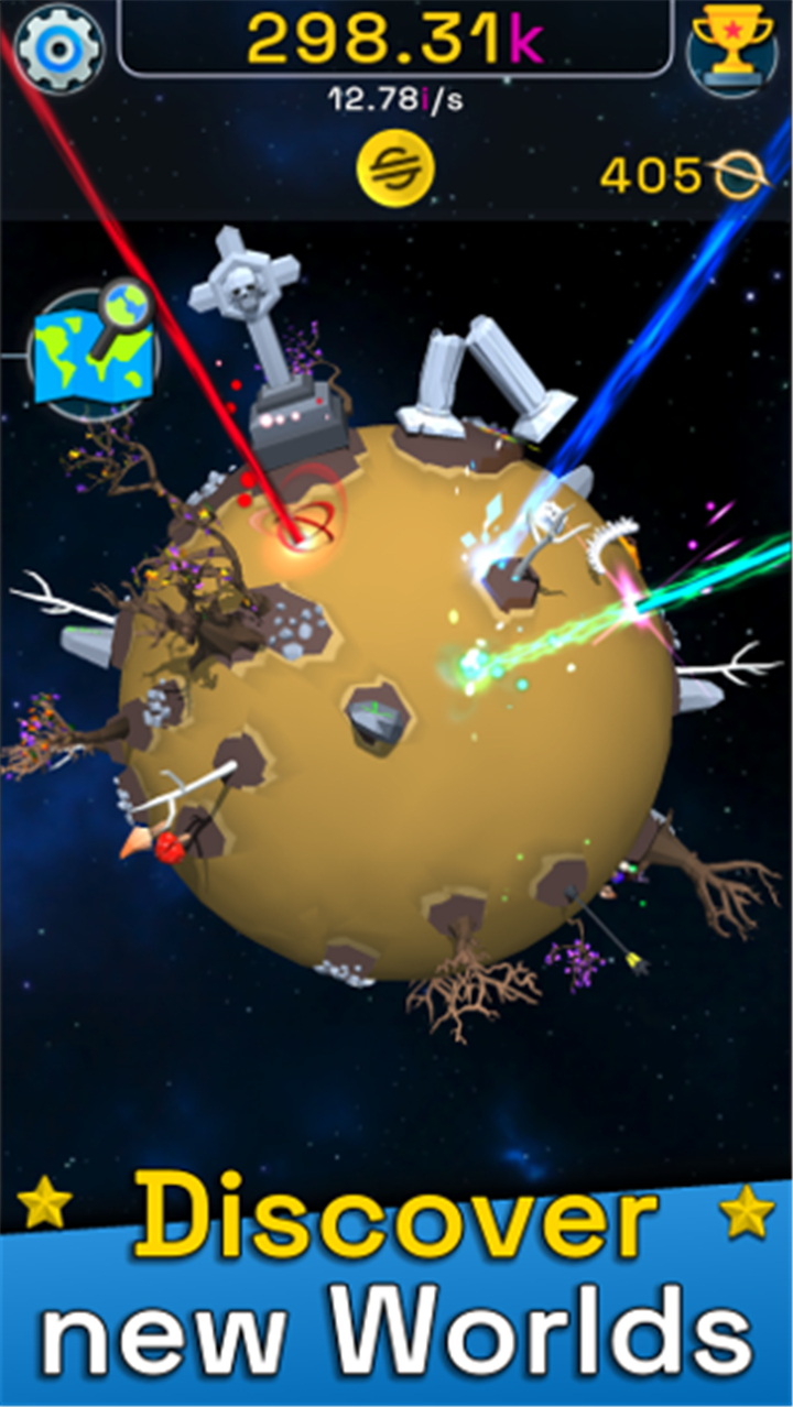 Planet Evolution: Idle Clicker screenshot2