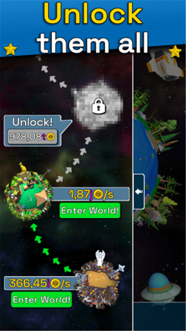 Planet Evolution: Idle Clicker screenshot5