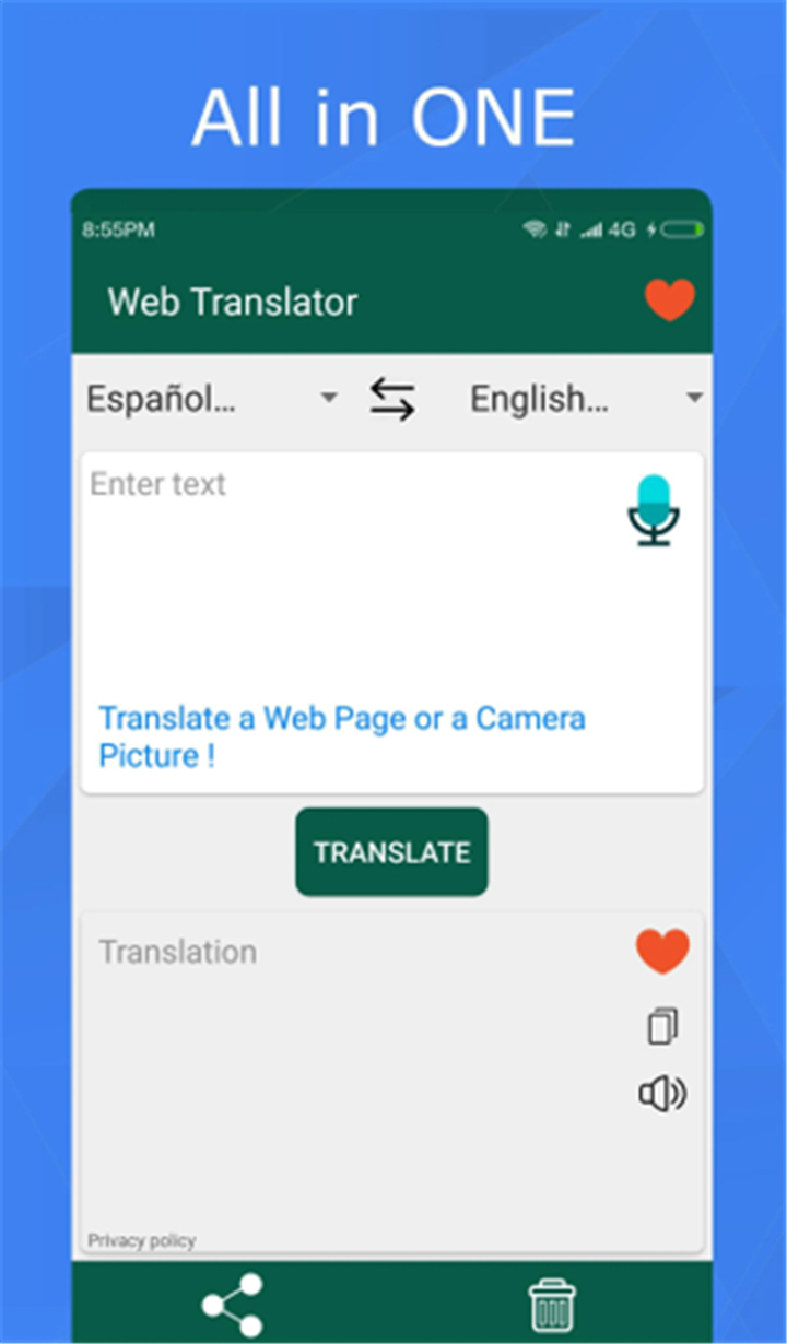 Photo Translator - Text & Web screenshot1