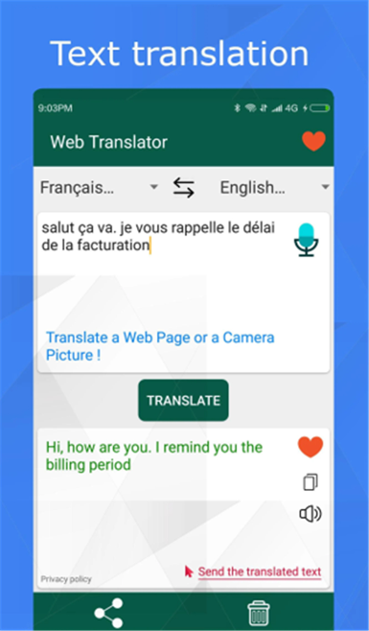 Photo Translator - Text & Web screenshot4