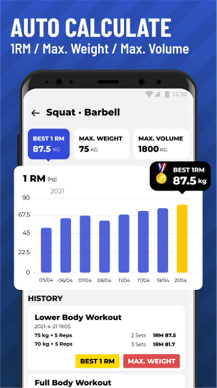 Gym Workout Tracker: Gym Log screenshot3