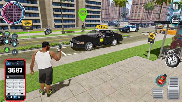 Taxi Simulator Pro Racing Game screenshot1