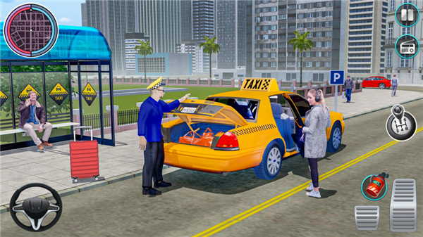Taxi Simulator Pro Racing Game screenshot3