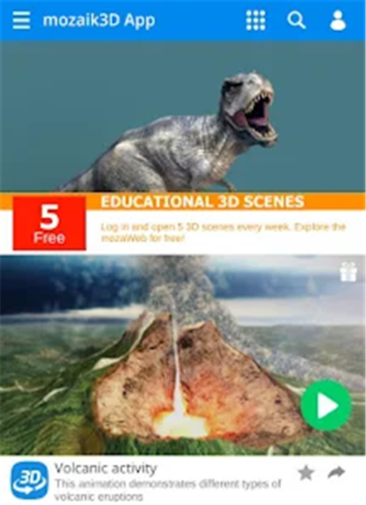 mozaik3D - Learning is fun screenshot1