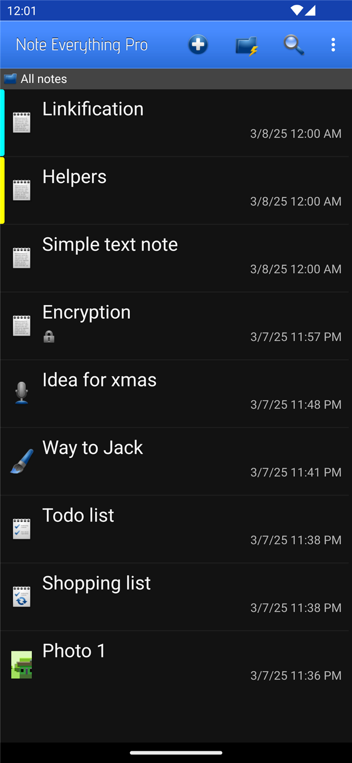 Note Everything screenshot1