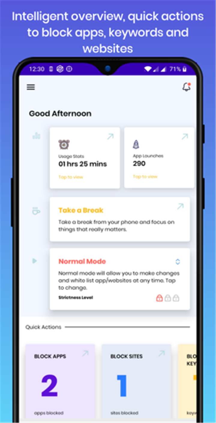 Stay Focused: Site/App Blocker screenshot1