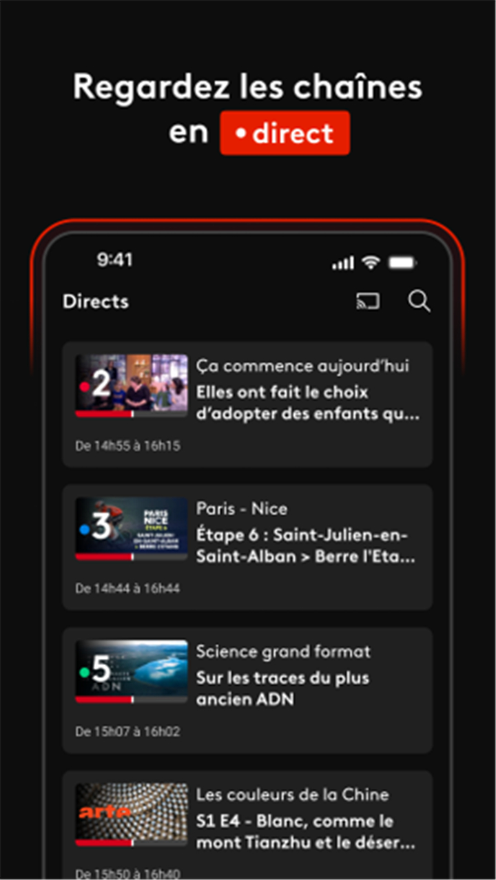 france•tv : direct et replay screenshot3