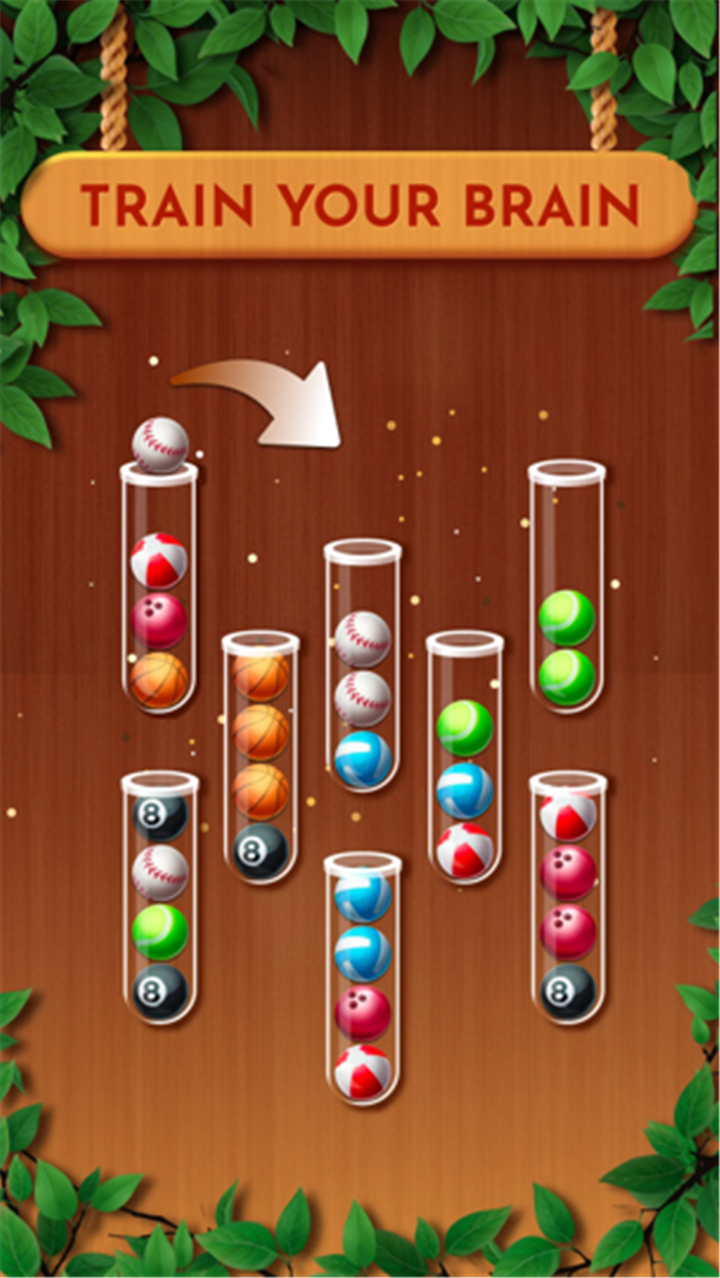 Woody Sort: Ball Sort Puzzle screenshot5