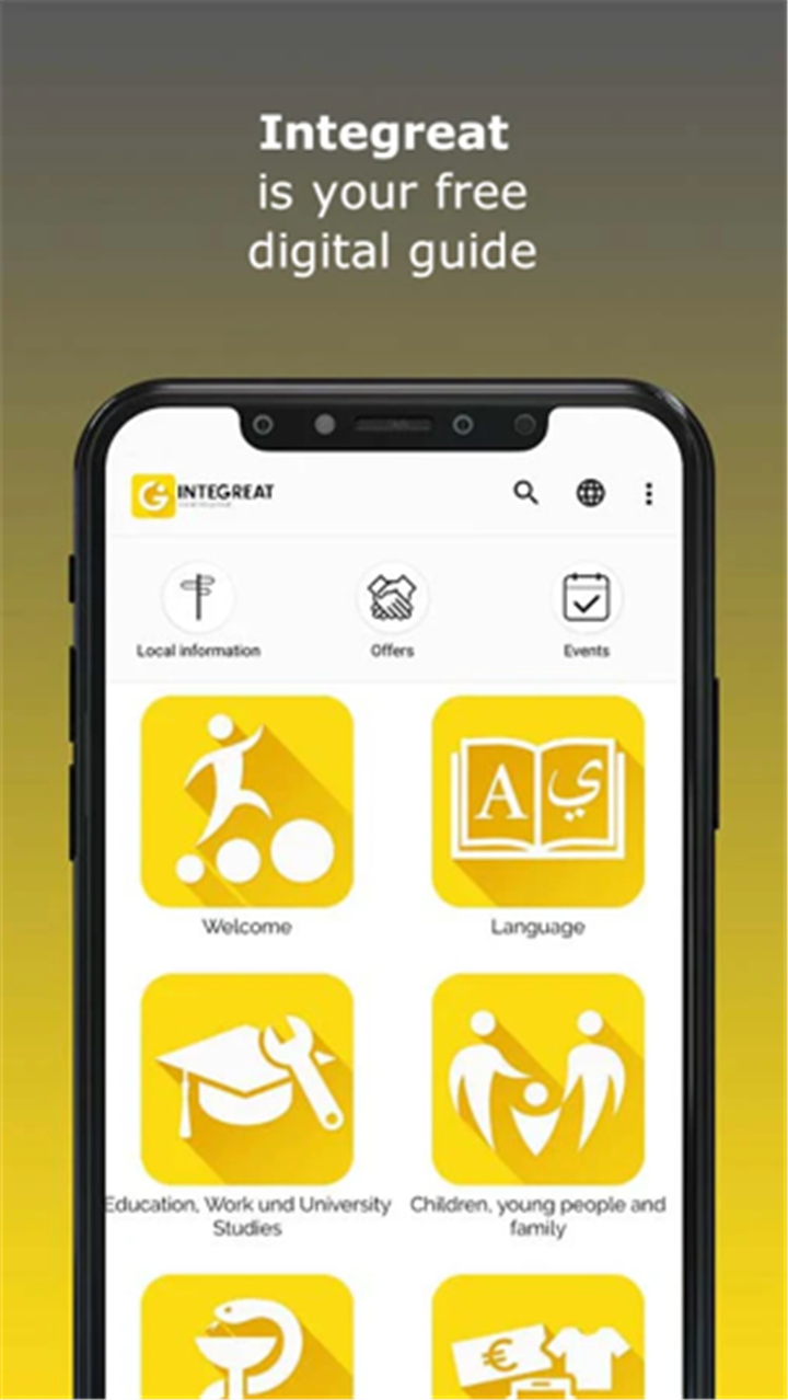 Integreat screenshot1