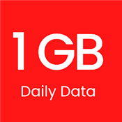 1GB Data Daily