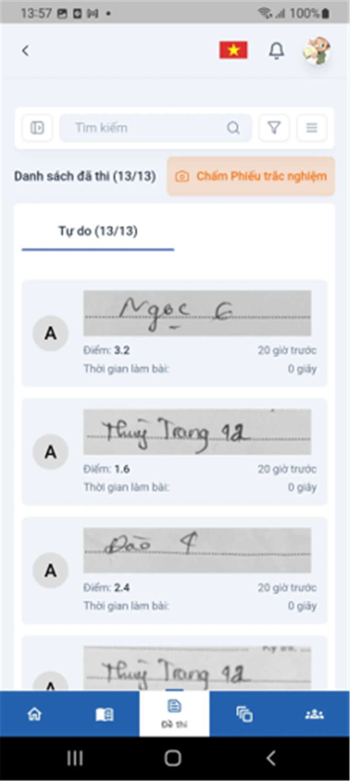 Azota Teacher screenshot7