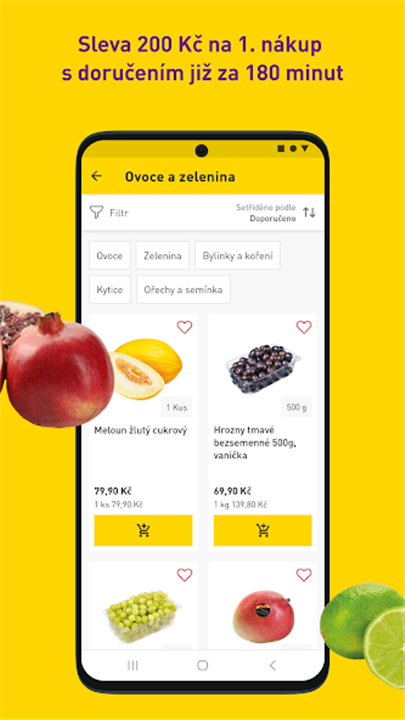 BILLA e-shop Česká republika screenshot3