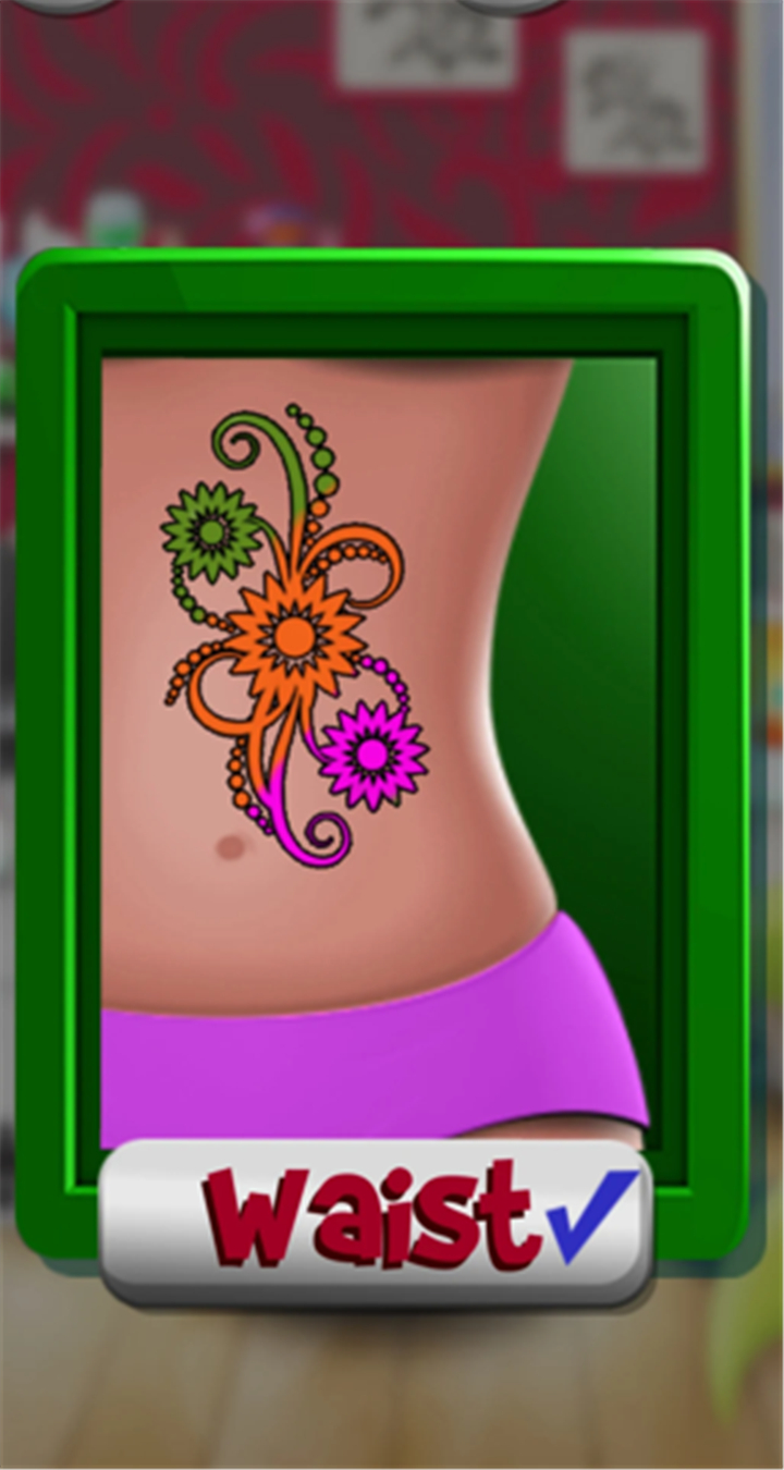 Tattoo Game 3d: Make Tattoo screenshot6