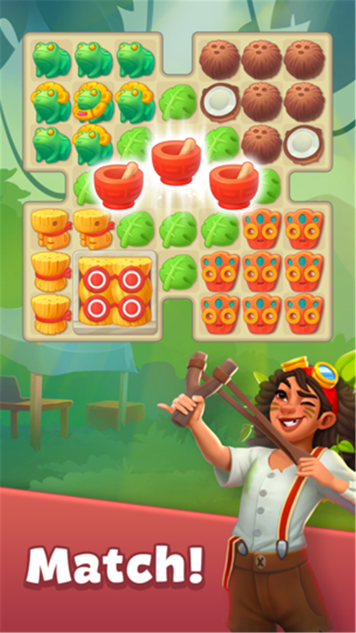 Cradle of Maya: Match 3 game screenshot1