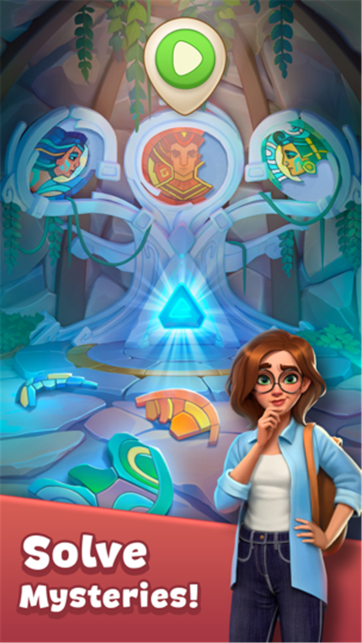 Cradle of Maya: Match 3 game screenshot7