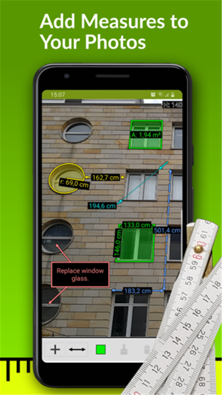 ImageMeter - photo measure screenshot1