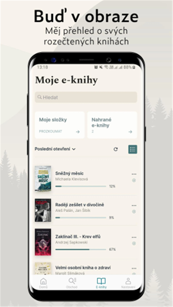 Palmknihy: čtení, poslech screenshot2