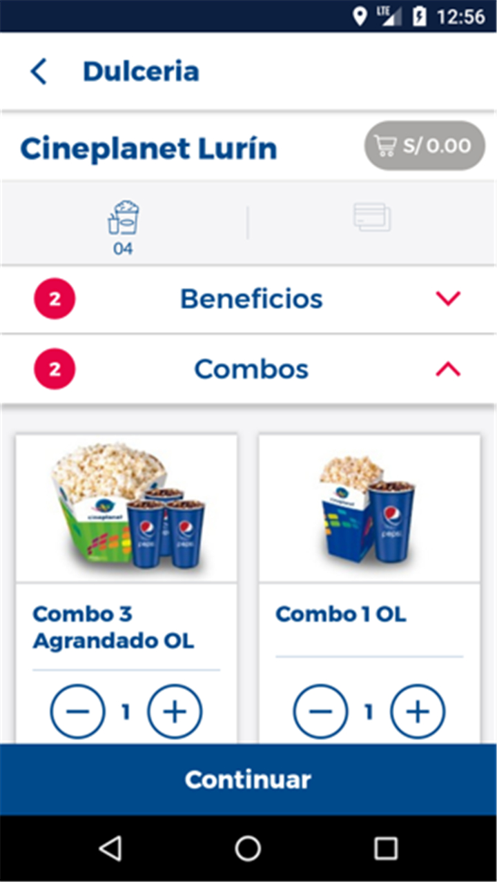 Cineplanet Perú screenshot6
