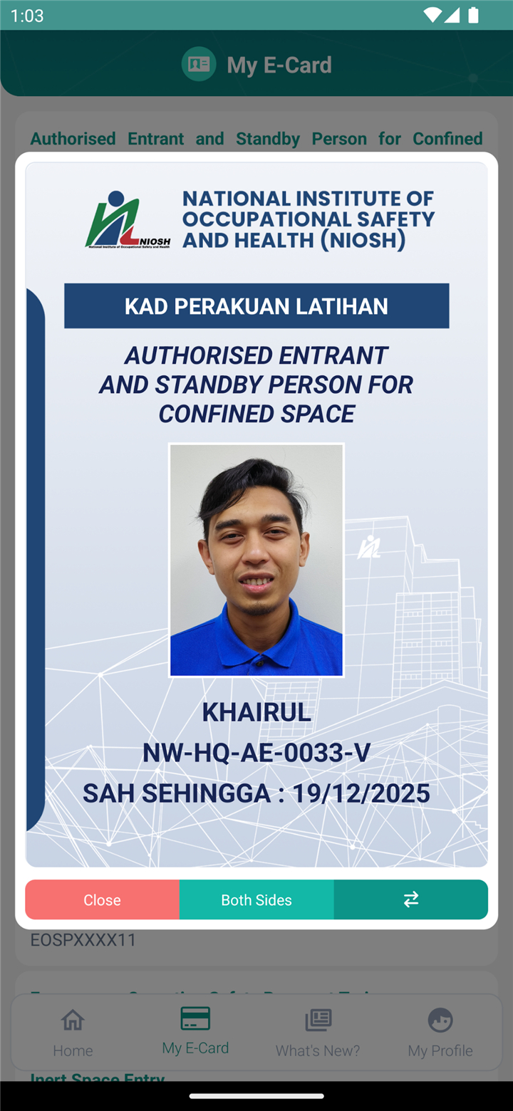 MyNIOSH+ screenshot4
