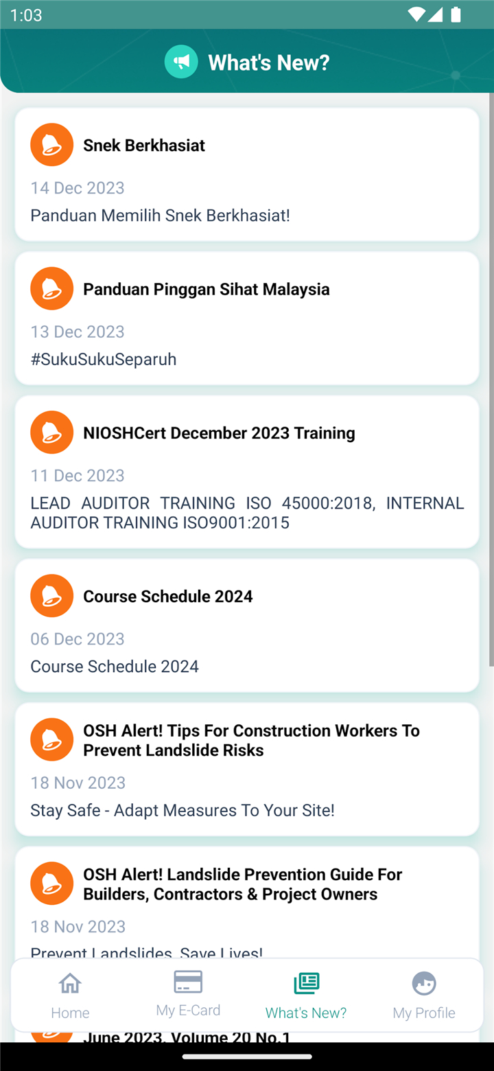 MyNIOSH+ screenshot5