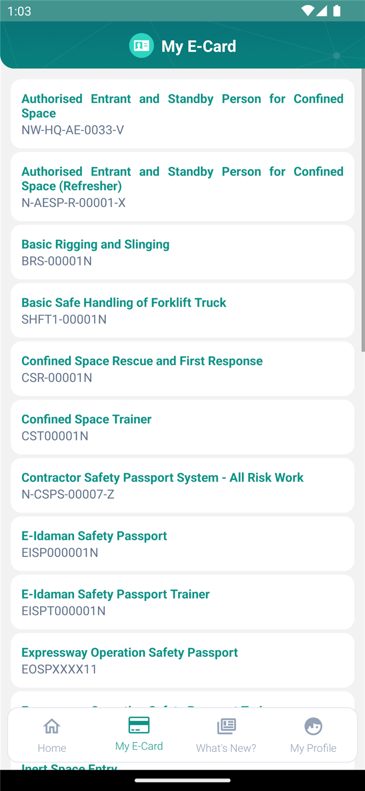 MyNIOSH+ screenshot6
