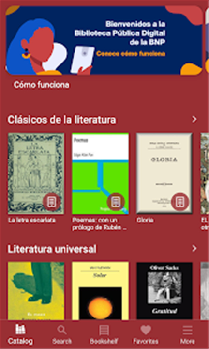 BNP Biblioteca Pública Digital screenshot1