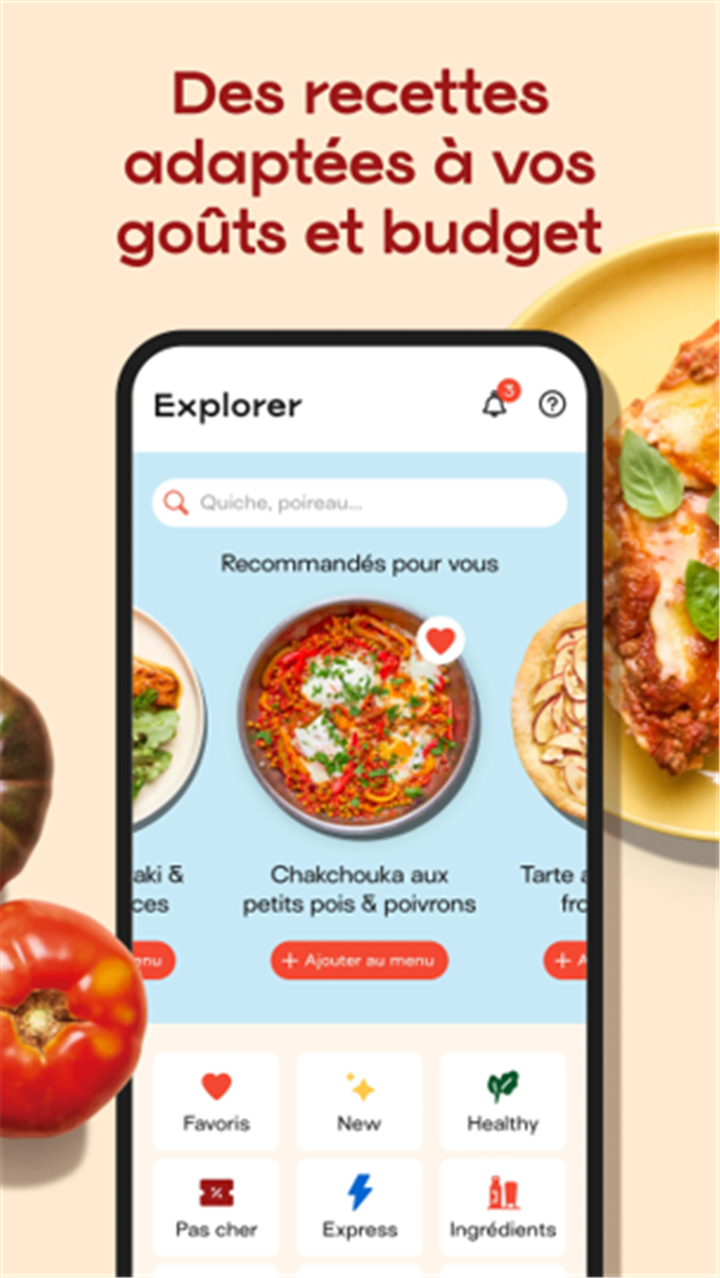 Jow - Recettes et courses screenshot3