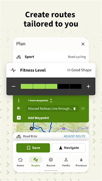 Komoot - hike, bike & run screenshot2