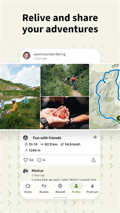 Komoot - hike, bike & run screenshot5