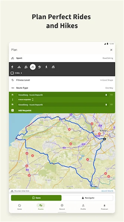 Komoot - hike, bike & run screenshot7