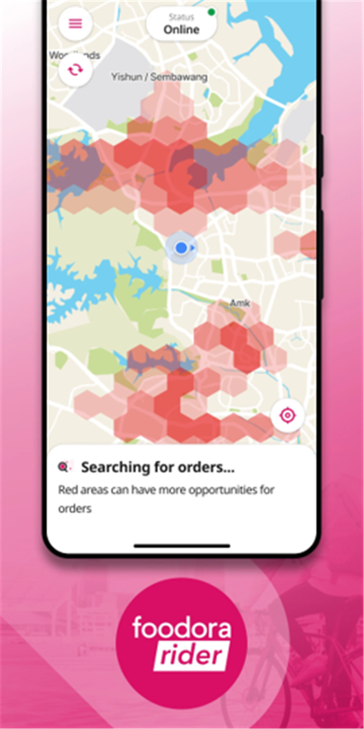 foodora rider screenshot2