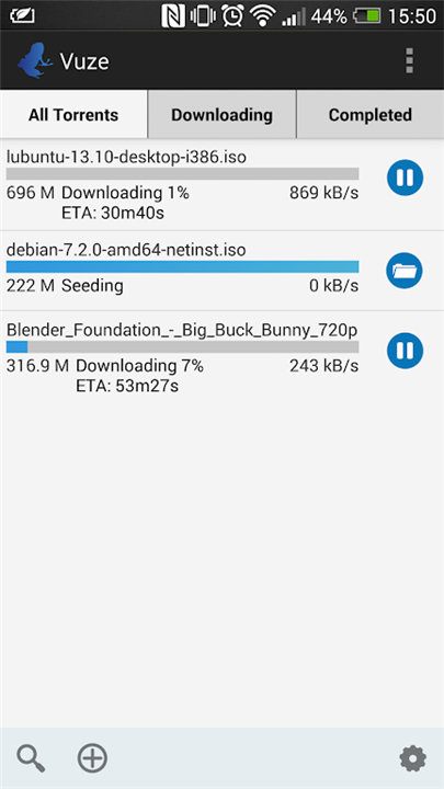 Vuze Torrent Downloader screenshot1