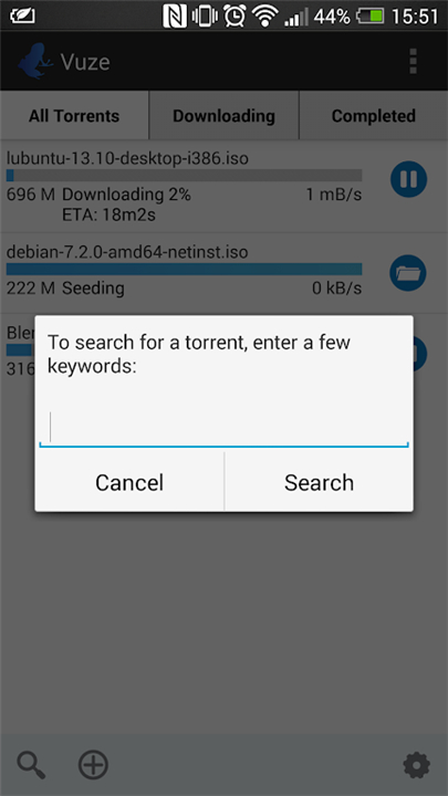 Vuze Torrent Downloader screenshot2