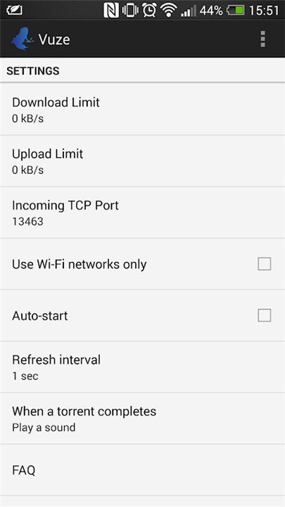 Vuze Torrent Downloader screenshot4