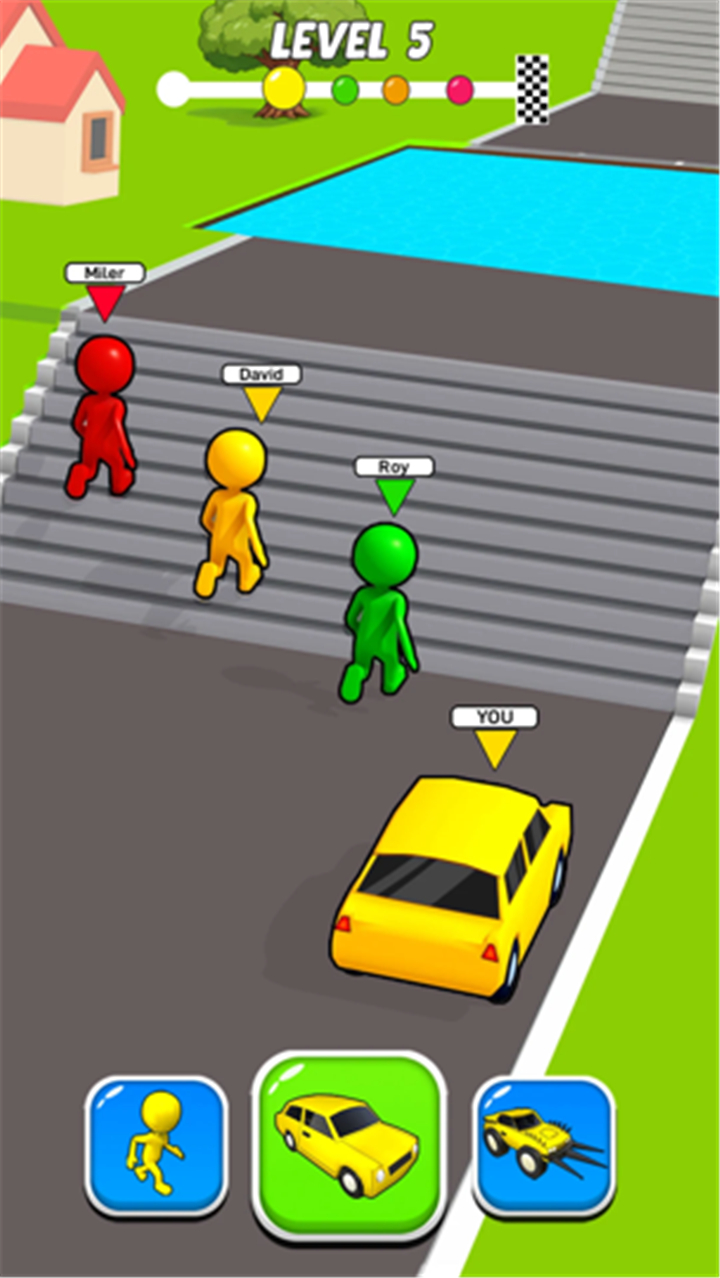 Shape Switch Transform Race screenshot1