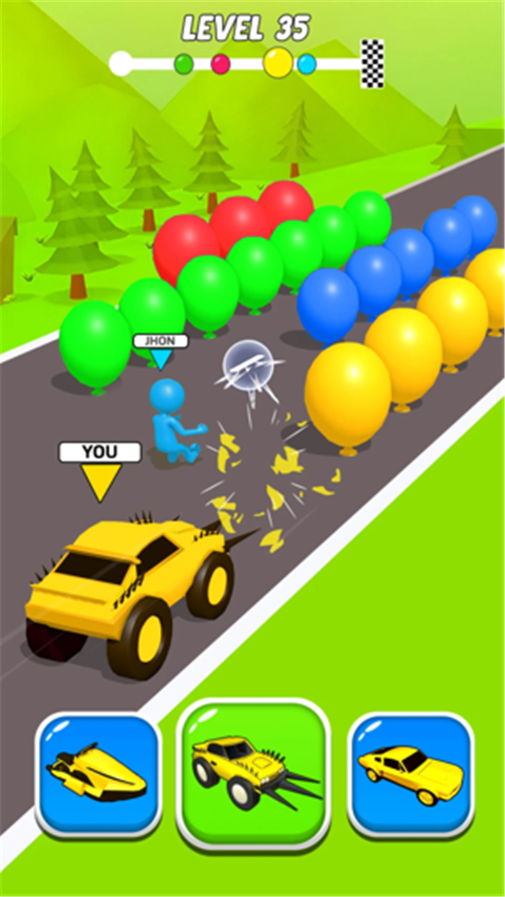 Shape Switch Transform Race screenshot3