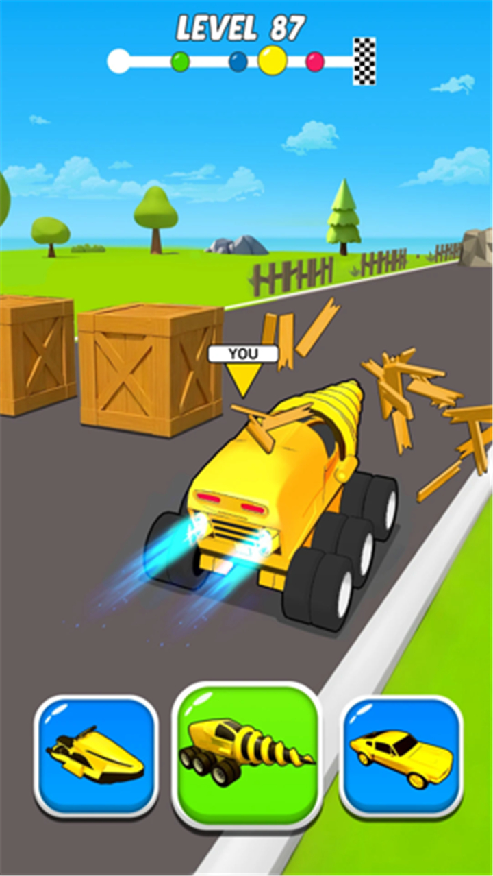 Shape Switch Transform Race screenshot6