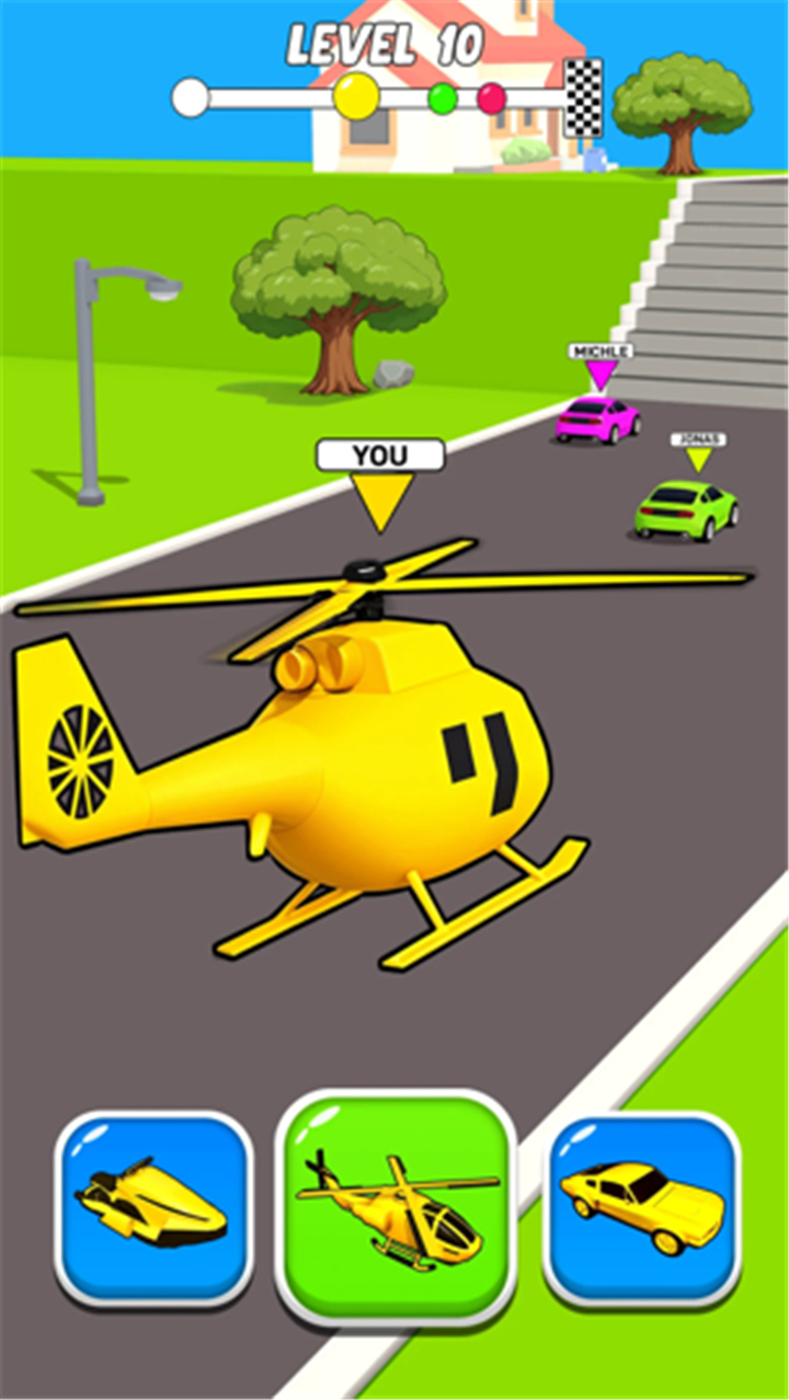Shape Switch Transform Race screenshot7
