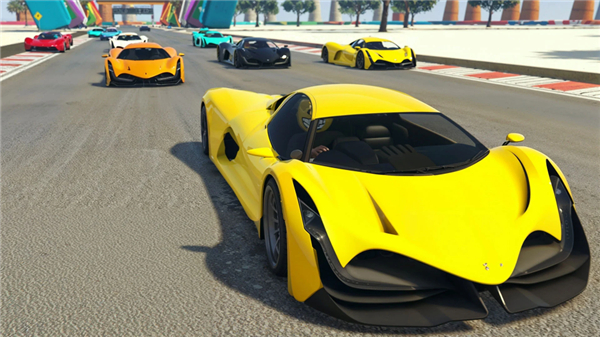 Mega Ramp Car Stunts Car screenshot1