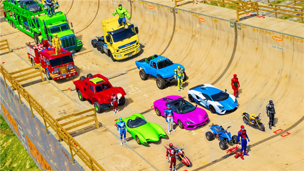 Mega Ramp Car Stunts Car screenshot2