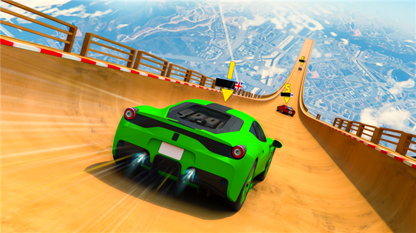Mega Ramp Car Stunts Car screenshot4