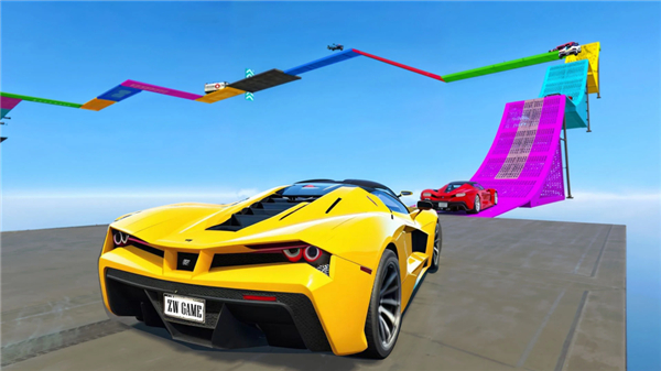 Mega Ramp Car Stunts Car screenshot3