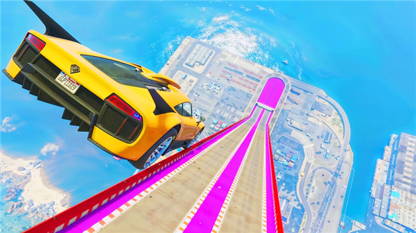 Mega Ramp Car Stunts Car screenshot6