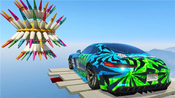 Mega Ramp Car Stunts Car screenshot5