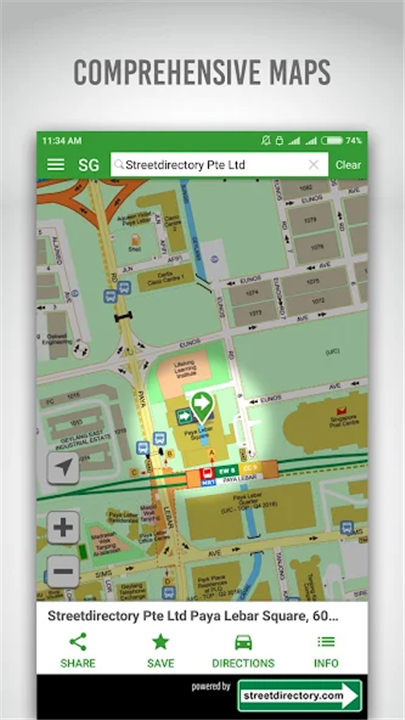Singapore Map screenshot7